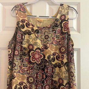 Tianello print tank top